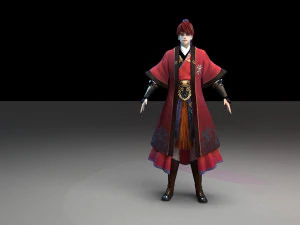 vechtsport karakter 3D Model