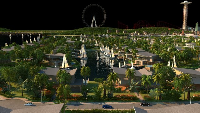 city building 3D 모델 .c4d .max .obj .3ds .fbx .stl .blend 