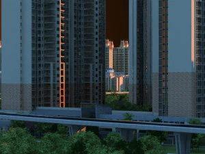 constru&ccedil;&atilde;o da cidade Modelo 3D