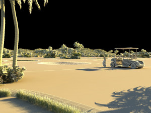 golf course 3D Model