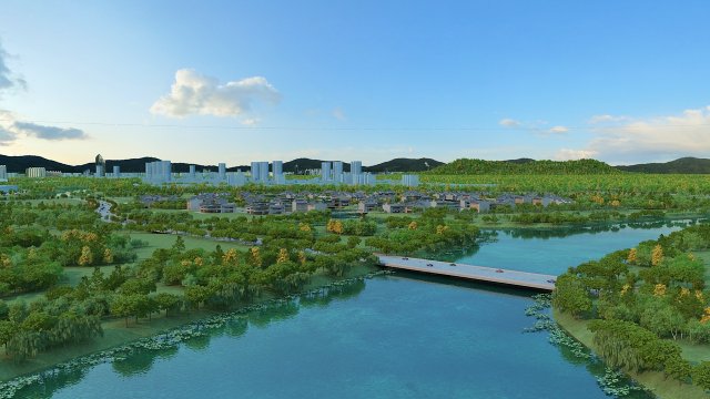 city building 3D Model .c4d .max .obj .3ds .fbx .stl .blend 