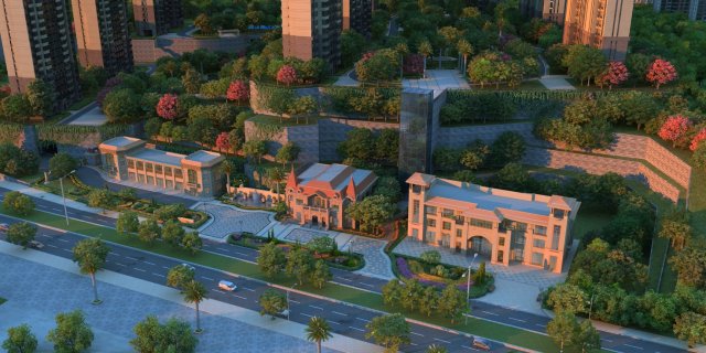 city building 3D 모델 .c4d .max .obj .3ds .fbx .stl .blend 