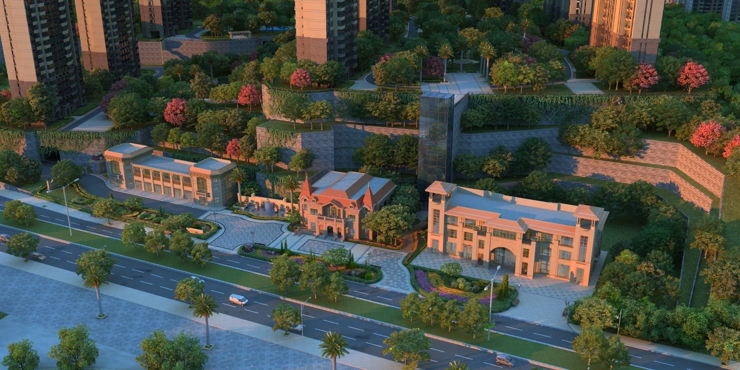 city building 3D Model .c4d .max .obj .3ds .fbx .stl .blend 