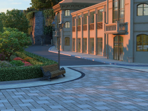city building 3D 모델