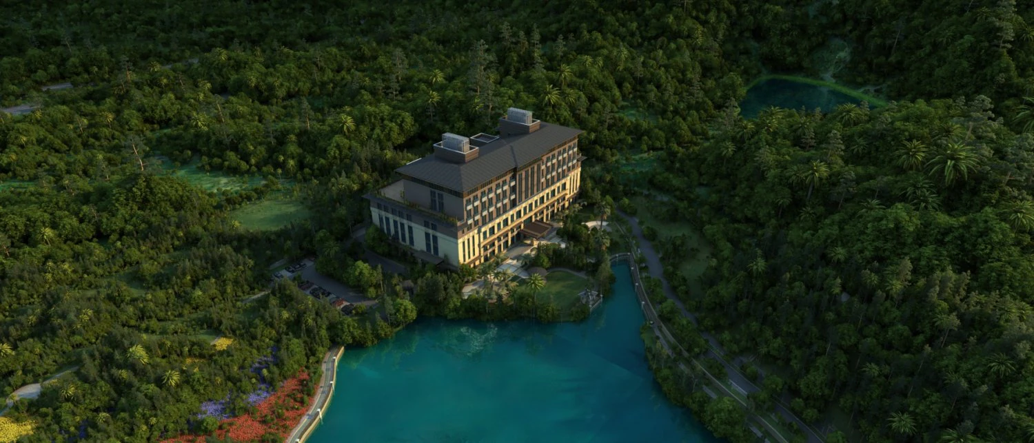 villa 3D Model .c4d .max .obj .3ds .fbx .stl .blend 