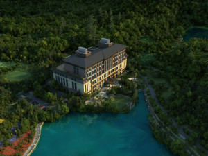 villa Modelo 3D