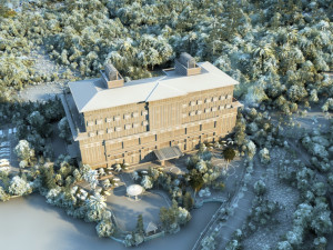 villa 3Dモデル