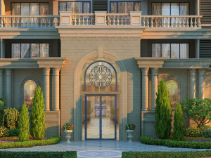 city building 3D मॉडल