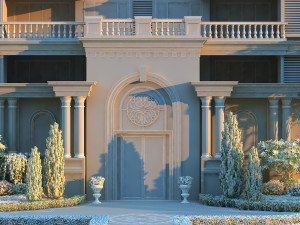 city building 3D मॉडल