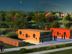 city park 3D-Modell