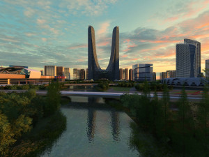 city building 3D Model