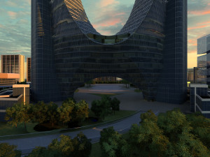 city building 3D Model