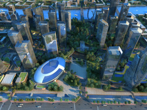 city building Modello 3D