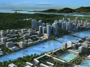 city building Model 3D