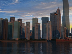 shanghai Model 3D