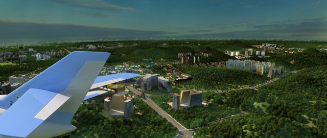 airplane overlook 3D Model .c4d .max .obj .3ds .fbx .stl .blend 