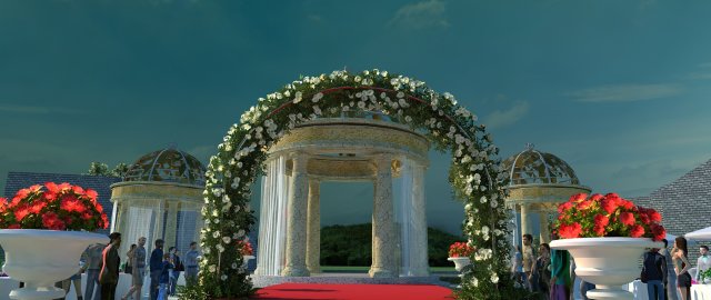 wedding 3D Модель .c4d .max .obj .3ds .fbx .stl .blend 