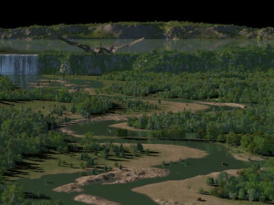 hutan perawan Model 3D