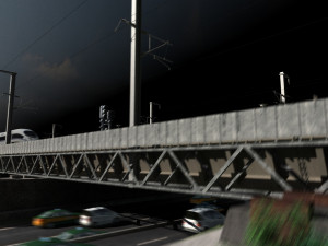 railway 3D Модель
