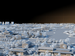 city building 3D 模型