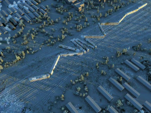 train station 3D Model