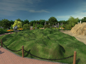 city park 3D Model