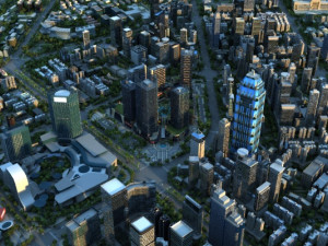 city building 3D Модель