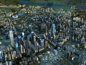 city building 3D 模型
