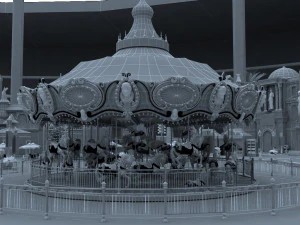 amusement park 3D Model