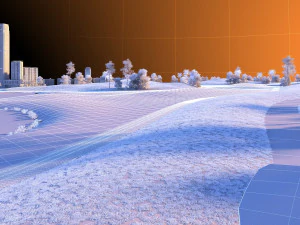golf course 3D Model