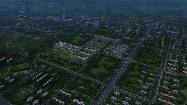 city building 3D 모델 .c4d .max .obj .3ds .fbx .stl .blend 