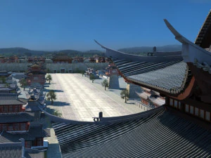 древний город 3D Модель