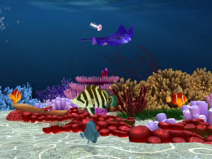 fondale marino Modello 3D