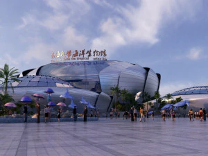 oceaan tentoonstellingszaal 3D Model