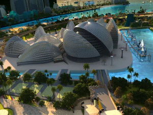 shopping oceano Modelo 3D