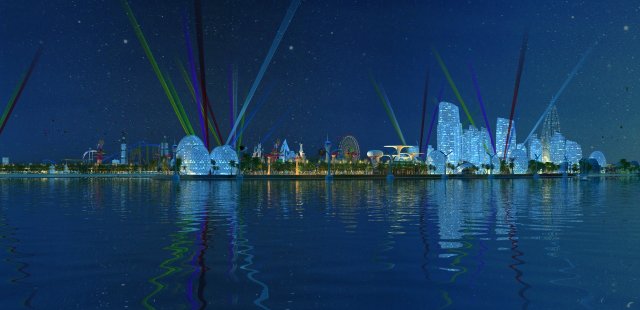 ocean park 3D Model .c4d .max .obj .3ds .fbx .stl .blend 