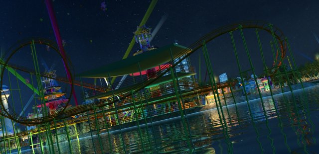 ocean park 3D Модель .c4d .max .obj .3ds .fbx .stl .blend