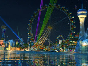 ocean park 3D Model
