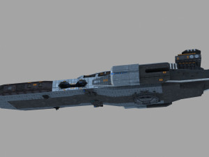 space ship Modelo 3D