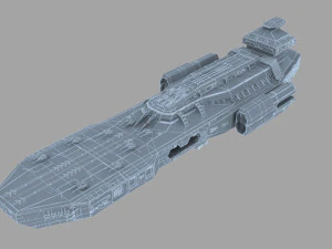 space ship 3D Model
