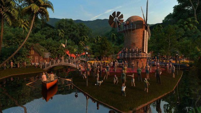 dutch town Modello 3D .c4d .max .obj .3ds .fbx .stl .blend 