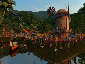 dutch town Modelo 3D