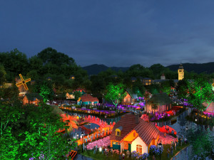 dutch town Modelo 3D
