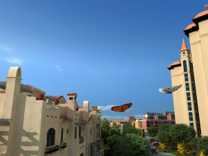 city building Modèle 3D
