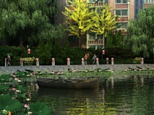 guanyin lake 3D Model