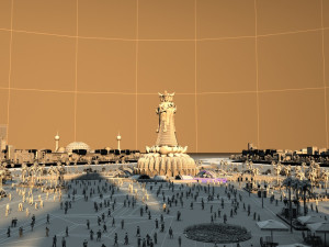 mazu square 3D Model