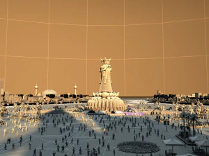 mazu square 3D Model