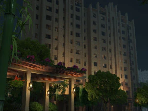 edificio de la ciudad Modelo 3D