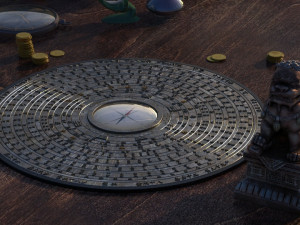 compass 3D 모델