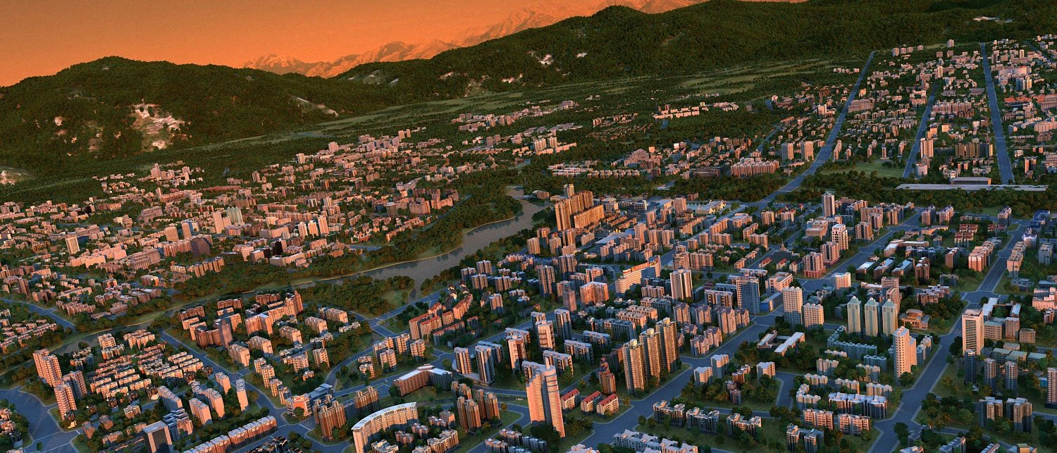 city building 3D Model .c4d .max .obj .3ds .fbx .stl .blend